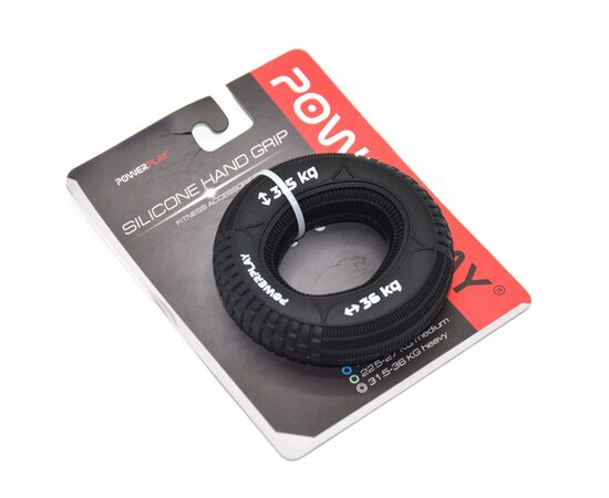 Еспандер PowerPlay PP-4330 Hand Grip Loops Hard 31.5-36 кг Чорний (PP_4330_Black_(31.5-36kg)), зображення 10 Еспандер PowerPlay PP-4330 Hand Grip Loops Hard 31.5-36 кг Чорний (PP_4330_Black_(31.5-36kg)), зображення 10