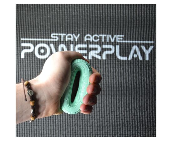 Эспандер PowerPlay PP-4330 Hand Grip Loops Large 22.5-27 кг М'ятний (PP_4330_Mint_(22.5-27kg)), изображение 5 Эспандер PowerPlay PP-4330 Hand Grip Loops Large 22.5-27 кг М'ятний (PP_4330_Mint_(22.5-27kg)), изображение 5
