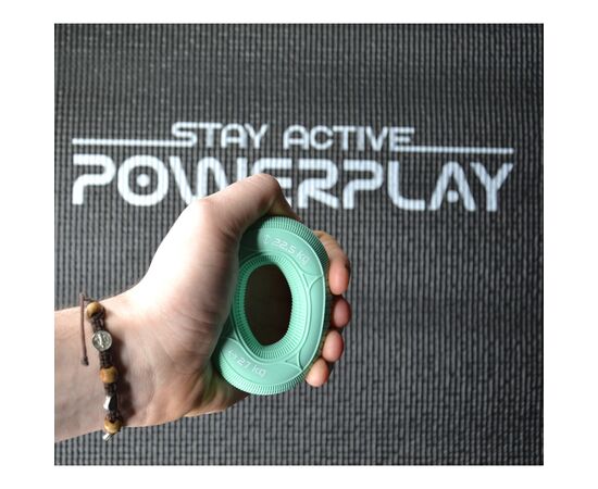 Эспандер PowerPlay PP-4330 Hand Grip Loops Large 22.5-27 кг М'ятний (PP_4330_Mint_(22.5-27kg)), изображение 6 Эспандер PowerPlay PP-4330 Hand Grip Loops Large 22.5-27 кг М'ятний (PP_4330_Mint_(22.5-27kg)), изображение 6