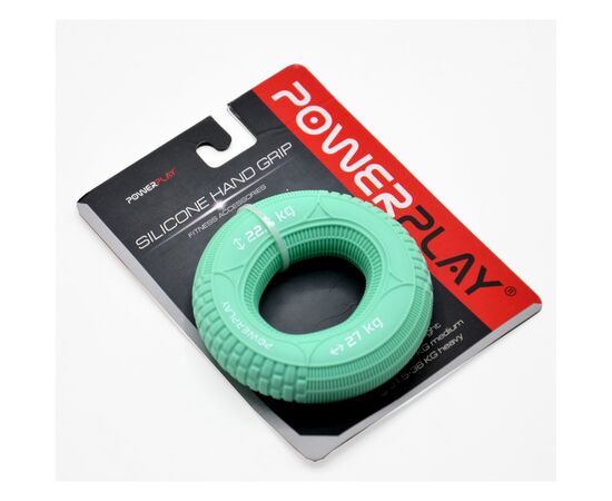 Эспандер PowerPlay PP-4330 Hand Grip Loops Large 22.5-27 кг М'ятний (PP_4330_Mint_(22.5-27kg)), изображение 9 Эспандер PowerPlay PP-4330 Hand Grip Loops Large 22.5-27 кг М'ятний (PP_4330_Mint_(22.5-27kg)), изображение 9