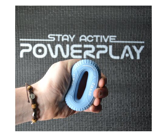Эспандер PowerPlay PP-4330 Hand Grip Loops Light 13.5-18 кг Блакитний (PP_4330_Blue_(13.5-18kg)), изображение 7 Эспандер PowerPlay PP-4330 Hand Grip Loops Light 13.5-18 кг Блакитний (PP_4330_Blue_(13.5-18kg)), изображение 7