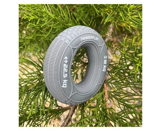 Эспандер PowerPlay PP-4330 Hand Grip Loops Medium 18-22,5 кг Сірий (PP_4330_Grey_(18-22.5kg)), изображение 10 Эспандер PowerPlay PP-4330 Hand Grip Loops Medium 18-22,5 кг Сірий (PP_4330_Grey_(18-22.5kg)), изображение 10