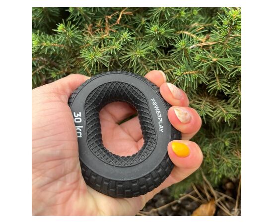 Эспандер PowerPlay PP-4333 Hand Grip Hard 30 кг Чорний (PP_4333_Black_30kg), изображение 3 Эспандер PowerPlay PP-4333 Hand Grip Hard 30 кг Чорний (PP_4333_Black_30kg), изображение 3