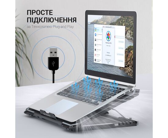 Подставка для ноутбука GamePro CP485, изображение 11 Подставка для ноутбука GamePro CP485, изображение 11