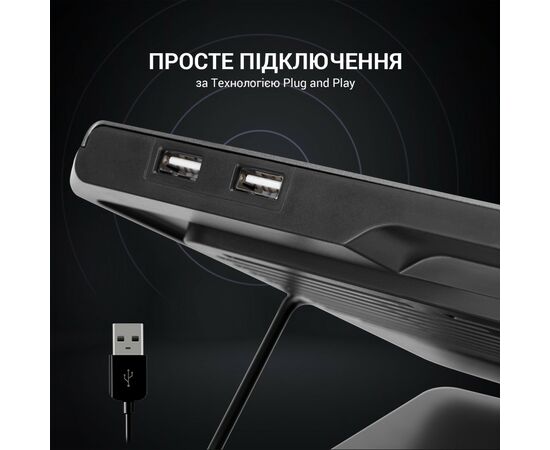 Подставка для ноутбука GamePro CP1540, изображение 10 Подставка для ноутбука GamePro CP1540, изображение 10