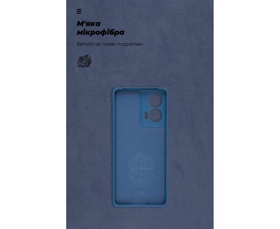 Чехол для мобильного телефона Armorstandart ICON Motorola Edge 50 Fusion Camera cover Blue (ARM77302), изображение 4