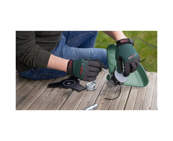 Триммер садовый Bosch AFS 23-37 1000Вт, леска 37см, чем 23см, 5.7кг (0.600.8A9.000), изображение 9 Триммер садовый Bosch AFS 23-37 1000Вт, леска 37см, чем 23см, 5.7кг (0.600.8A9.000), изображение 9