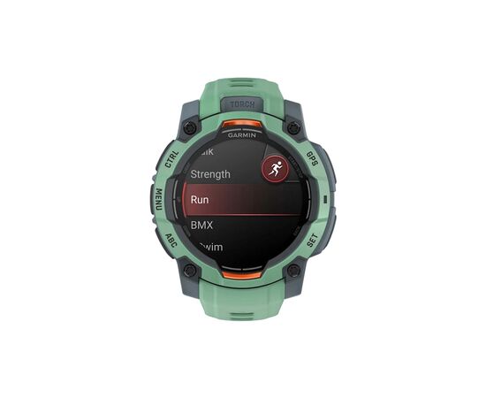 Смарт-годинник Garmin Instinct 3, 45mm, AMOLED, Neo Tropic Bezel w/Neo Tropic Bnd, GPS смарт-годинник (010-02936-01), зображення 2 Смарт-годинник Garmin Instinct 3, 45mm, AMOLED, Neo Tropic Bezel w/Neo Tropic Bnd, GPS смарт-годинник (010-02936-01), зображення 2