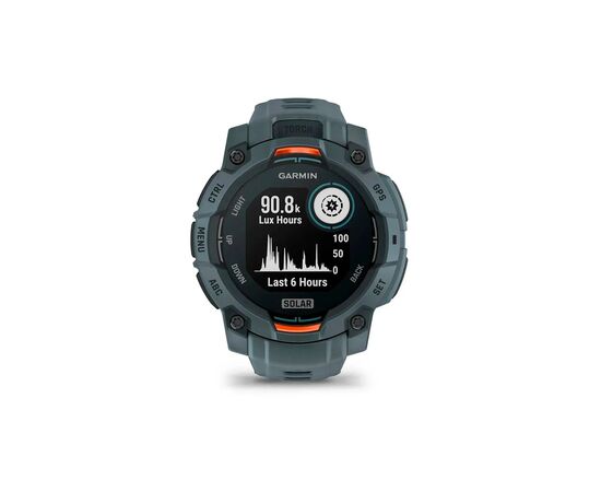 Смарт-часы Garmin Instinct 3, 45mm, Solar, Twilight Bezel w/Twilight Band, GPS смарт-годинник (010-02934-01), изображение 3 Смарт-часы Garmin Instinct 3, 45mm, Solar, Twilight Bezel w/Twilight Band, GPS смарт-годинник (010-02934-01), изображение 3