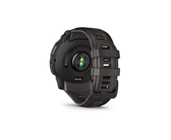Смарт-часы Garmin Instinct 3, 50mm, AMOLED, Black Bezel with Charcoal Band, GPS смарт-годинник (010-03020-00), изображение 5 Смарт-часы Garmin Instinct 3, 50mm, AMOLED, Black Bezel with Charcoal Band, GPS смарт-годинник (010-03020-00), изображение 5