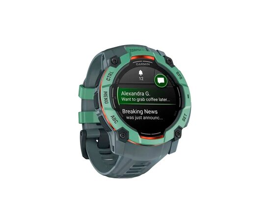 Смарт-часы Garmin Instinct 3, 50mm, AMOLED, Neotropic Bezel with Twilight Band, GPS смарт-годинник (010-03020-01)