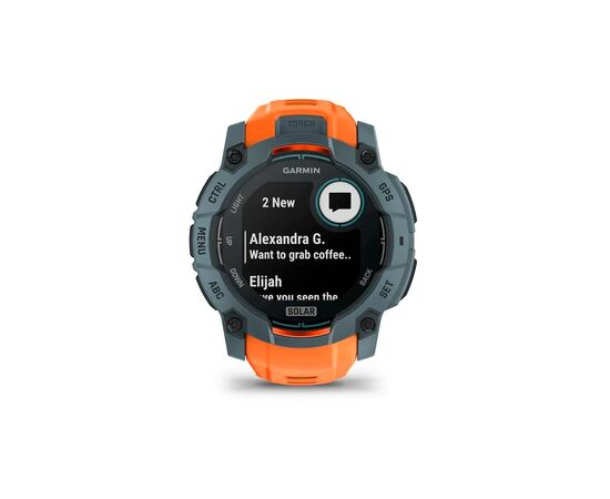 Смарт-часы Garmin Instinct 3, 50mm, Solar, Twilight Bezel w/Solstice Band, GPS смарт-годинник (010-02935-01), изображение 2 Смарт-часы Garmin Instinct 3, 50mm, Solar, Twilight Bezel w/Solstice Band, GPS смарт-годинник (010-02935-01), изображение 2