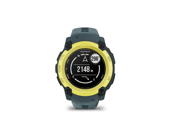 Смарт-часы Garmin Instinct E, 40 mm, Electric Lime Bezel w/ Twilight Band, GPS смарт-годинник (010-02932-01), изображение 2 Смарт-часы Garmin Instinct E, 40 mm, Electric Lime Bezel w/ Twilight Band, GPS смарт-годинник (010-02932-01), изображение 2
