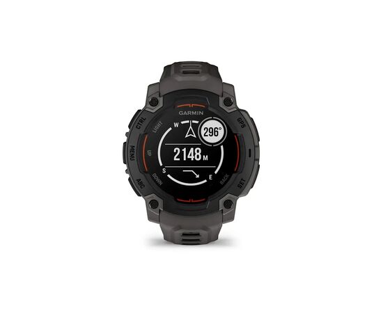 Смарт-часы Garmin Instinct E, 45 mm, Black Bezel with Charcoal Band, GPS смарт-годинник (010-02933-00), изображение 2 Смарт-часы Garmin Instinct E, 45 mm, Black Bezel with Charcoal Band, GPS смарт-годинник (010-02933-00), изображение 2