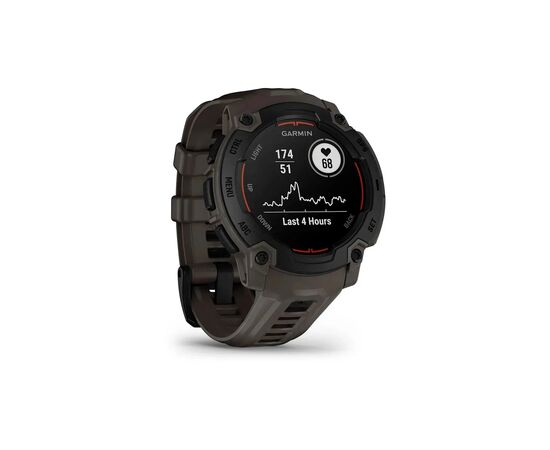 Смарт-часы Garmin Instinct E, 45 mm, Black Bezel with Charcoal Band, GPS смарт-годинник (010-02933-00), изображение 3 Смарт-часы Garmin Instinct E, 45 mm, Black Bezel with Charcoal Band, GPS смарт-годинник (010-02933-00), изображение 3