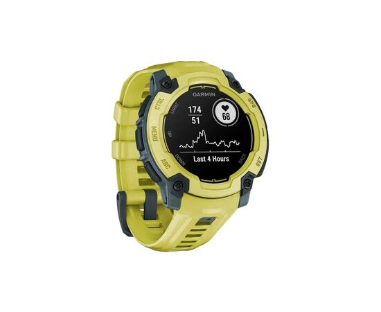 Смарт-годинник Garmin Instinct E, 45 mm, ElectricLimeBezel w/ ElectricLimeBand, GPS смарт-годинник (010-02933-01)