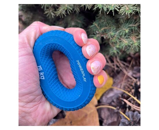 Эспандер PowerPlay PP-4333 Hand Grip Light 15 кг Блакитний (PP_4333_Blue_15kg), изображение 4
