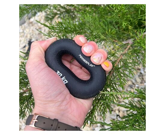 Эспандер PowerPlay PP-4336 Hand Grip Hard 30 кг Чорний (PP_4336_Black_30kg), изображение 2 Эспандер PowerPlay PP-4336 Hand Grip Hard 30 кг Чорний (PP_4336_Black_30kg), изображение 2