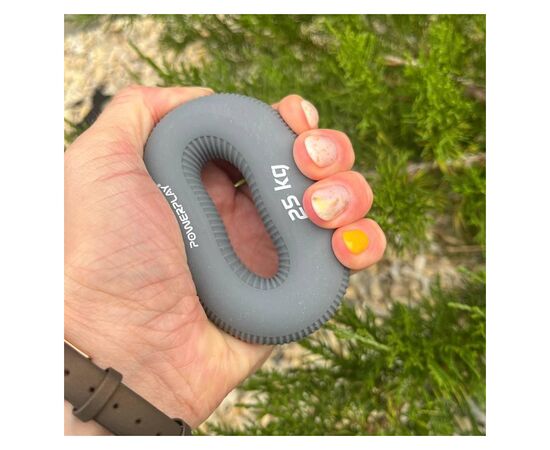 Эспандер PowerPlay PP-4336 Hand Grip Large 25 кг Сірий (PP_4336_Grey_25kg), изображение 2 Эспандер PowerPlay PP-4336 Hand Grip Large 25 кг Сірий (PP_4336_Grey_25kg), изображение 2