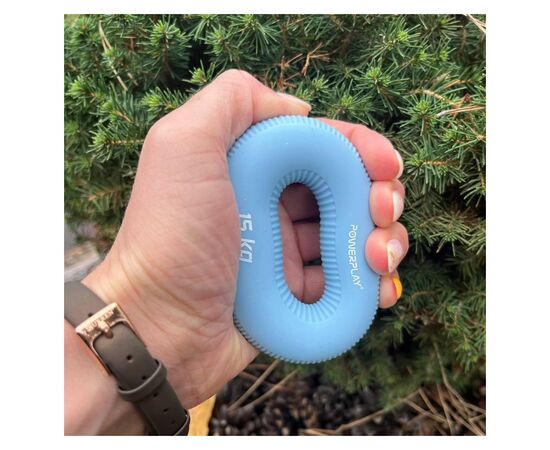 Эспандер PowerPlay PP-4336 Hand Grip Light 15 кг Блакитний (PP_4336_Blue_15kg), изображение 4 Эспандер PowerPlay PP-4336 Hand Grip Light 15 кг Блакитний (PP_4336_Blue_15kg), изображение 4