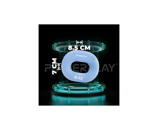 Эспандер PowerPlay PP-4336 Hand Grip Light 15 кг Блакитний (PP_4336_Blue_15kg), изображение 9 Эспандер PowerPlay PP-4336 Hand Grip Light 15 кг Блакитний (PP_4336_Blue_15kg), изображение 9
