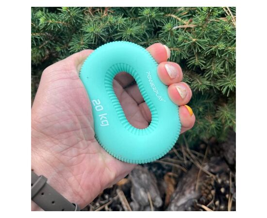 Эспандер PowerPlay PP-4336 Hand Grip Medium 20 кг Зелений (PP_4336_Green_20kg), изображение 2 Эспандер PowerPlay PP-4336 Hand Grip Medium 20 кг Зелений (PP_4336_Green_20kg), изображение 2