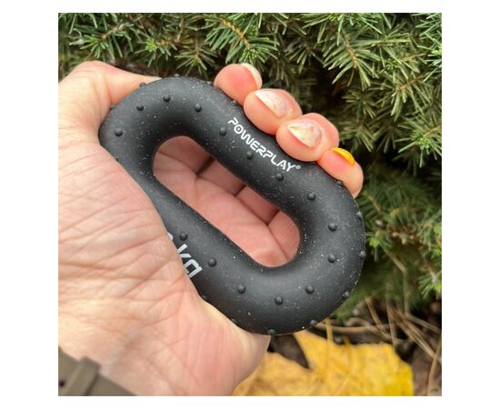 Эспандер PowerPlay PP-4337 Hand Grip Hard 30 кг Чорний (PP_4337_Black_30kg), изображение 3 Эспандер PowerPlay PP-4337 Hand Grip Hard 30 кг Чорний (PP_4337_Black_30kg), изображение 3