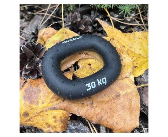 Эспандер PowerPlay PP-4337 Hand Grip Hard 30 кг Чорний (PP_4337_Black_30kg), изображение 5 Эспандер PowerPlay PP-4337 Hand Grip Hard 30 кг Чорний (PP_4337_Black_30kg), изображение 5