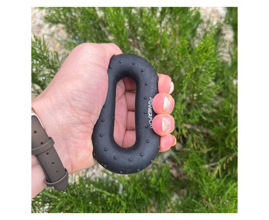 Эспандер PowerPlay PP-4337 Hand Grip Hard 30 кг Чорний (PP_4337_Black_30kg), изображение 6 Эспандер PowerPlay PP-4337 Hand Grip Hard 30 кг Чорний (PP_4337_Black_30kg), изображение 6