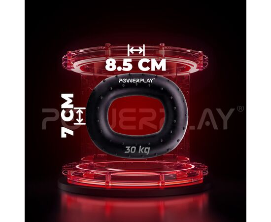 Эспандер PowerPlay PP-4337 Hand Grip Hard 30 кг Чорний (PP_4337_Black_30kg), изображение 9 Эспандер PowerPlay PP-4337 Hand Grip Hard 30 кг Чорний (PP_4337_Black_30kg), изображение 9