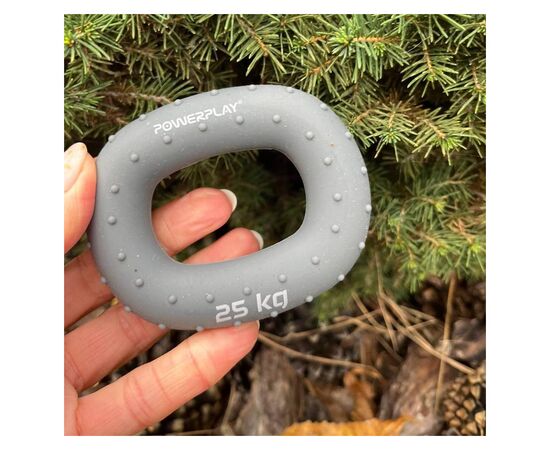 Эспандер PowerPlay PP-4337 Hand Grip Large 25 кг Сірий (PP_4337_Grey_25kg), изображение 3 Эспандер PowerPlay PP-4337 Hand Grip Large 25 кг Сірий (PP_4337_Grey_25kg), изображение 3