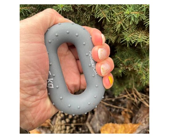 Эспандер PowerPlay PP-4337 Hand Grip Large 25 кг Сірий (PP_4337_Grey_25kg), изображение 5 Эспандер PowerPlay PP-4337 Hand Grip Large 25 кг Сірий (PP_4337_Grey_25kg), изображение 5