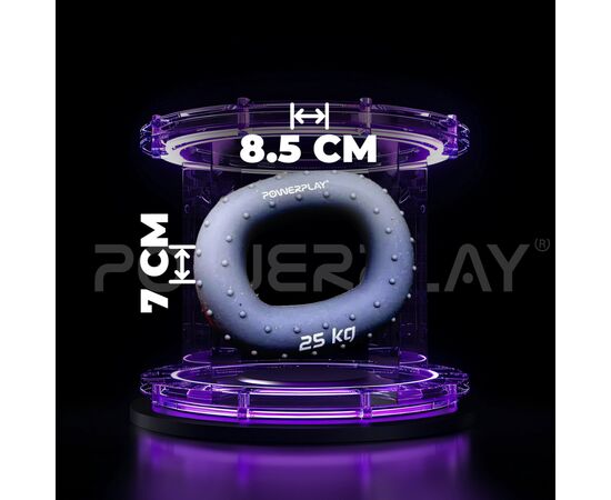 Эспандер PowerPlay PP-4337 Hand Grip Large 25 кг Сірий (PP_4337_Grey_25kg), изображение 8 Эспандер PowerPlay PP-4337 Hand Grip Large 25 кг Сірий (PP_4337_Grey_25kg), изображение 8