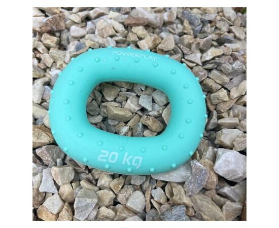 Эспандер PowerPlay PP-4337 Hand Grip Medium 20 кг Зелений (PP_4337_Green_20kg), изображение 4