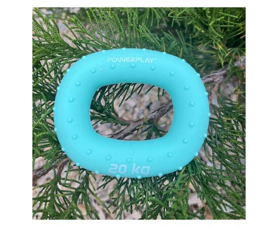 Эспандер PowerPlay PP-4337 Hand Grip Medium 20 кг Зелений (PP_4337_Green_20kg), изображение 5