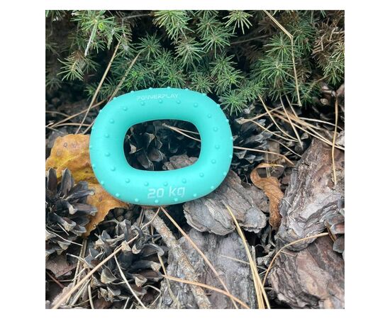 Эспандер PowerPlay PP-4337 Hand Grip Medium 20 кг Зелений (PP_4337_Green_20kg), изображение 7