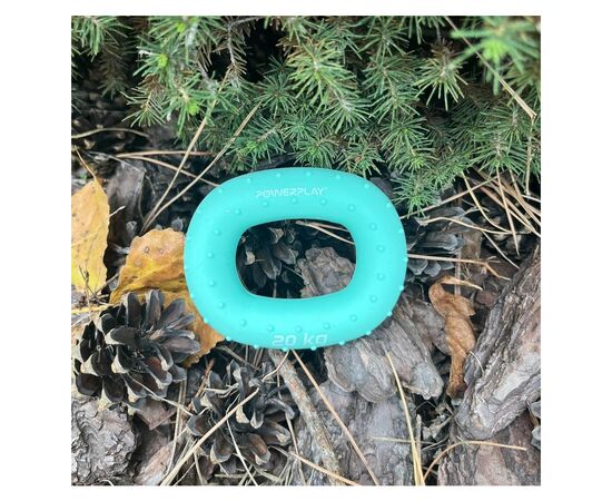 Эспандер PowerPlay PP-4337 Hand Grip Medium 20 кг Зелений (PP_4337_Green_20kg), изображение 9