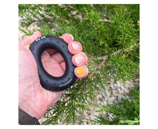 Эспандер PowerPlay PP-4338 Hand Grip Hard 30 кг Чорний (PP_4338_Black_30kg), изображение 4 Эспандер PowerPlay PP-4338 Hand Grip Hard 30 кг Чорний (PP_4338_Black_30kg), изображение 4