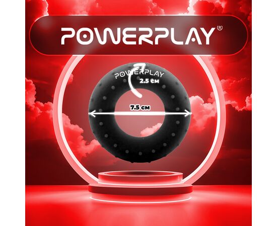 Эспандер PowerPlay PP-4338 Hand Grip Hard 30 кг Чорний (PP_4338_Black_30kg), изображение 5 Эспандер PowerPlay PP-4338 Hand Grip Hard 30 кг Чорний (PP_4338_Black_30kg), изображение 5