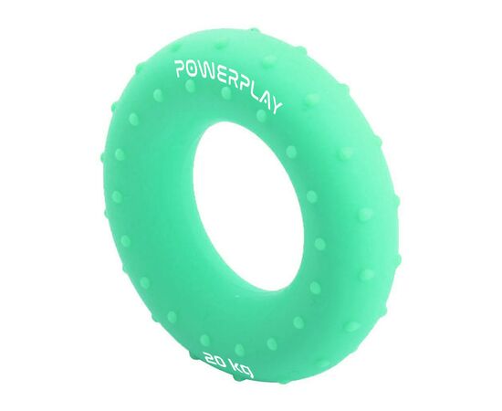 Эспандер PowerPlay PP-4338 Hand Grip Medium 20 кг Зелений (PP_4338_Green_20kg), изображение 2