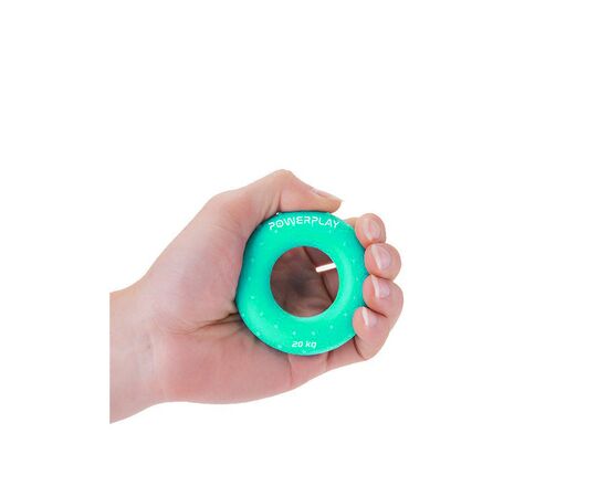 Эспандер PowerPlay PP-4338 Hand Grip Medium 20 кг Зелений (PP_4338_Green_20kg), изображение 3