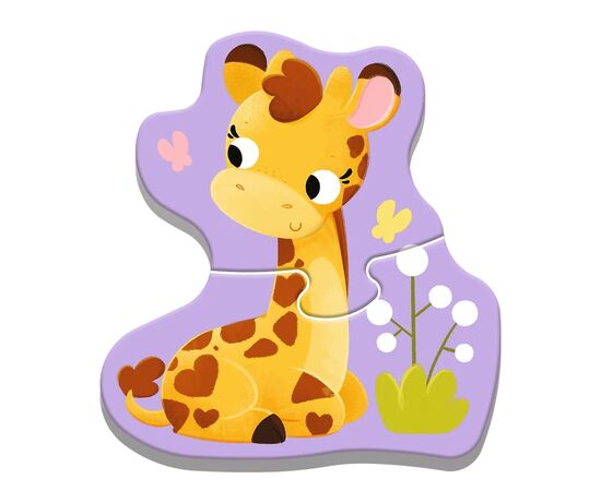 Пазл Trefl Baby Classic Детеныши животных (5900511361353), изображение 2 Пазл Trefl Baby Classic Детеныши животных (5900511361353), изображение 2