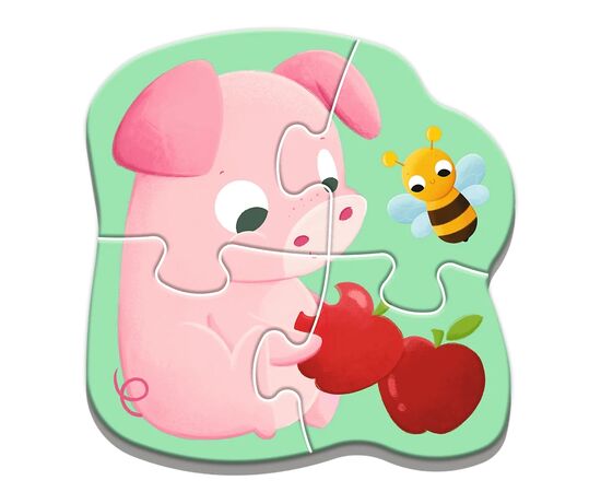 Пазл Trefl Baby Classic Детеныши животных (5900511361353), изображение 4 Пазл Trefl Baby Classic Детеныши животных (5900511361353), изображение 4