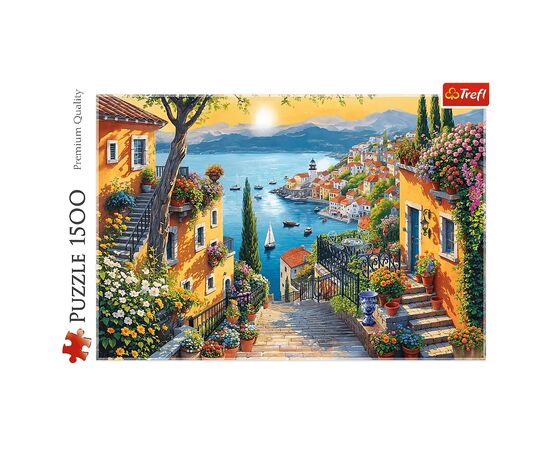 Пазл Trefl Вид на море 1500 элементов (5900511262162), изображение 3 Пазл Trefl Вид на море 1500 элементов (5900511262162), изображение 3
