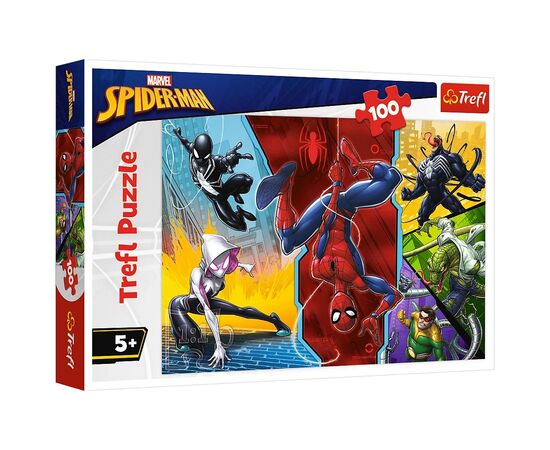 Пазл Trefl Spiderman Вверх ногами 100 элементов (5900511163476)