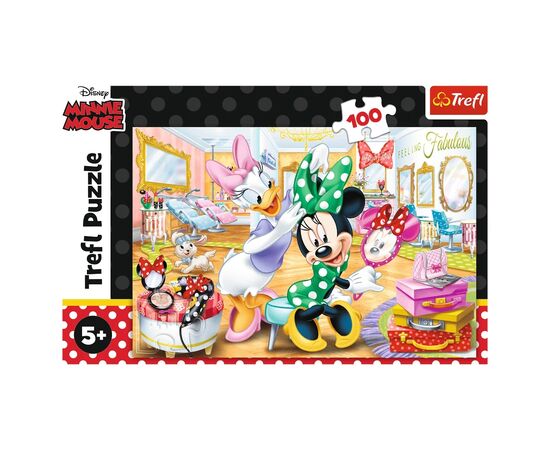 Пазл Trefl Mickey&friends Минни в салоне красоты 100 элементов (5900511163872), изображение 3 Пазл Trefl Mickey&friends Минни в салоне красоты 100 элементов (5900511163872), изображение 3