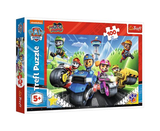 Пазл Trefl Paw Patrol Щенячий патруль на мотоциклах 100 элементов (5900511164305)