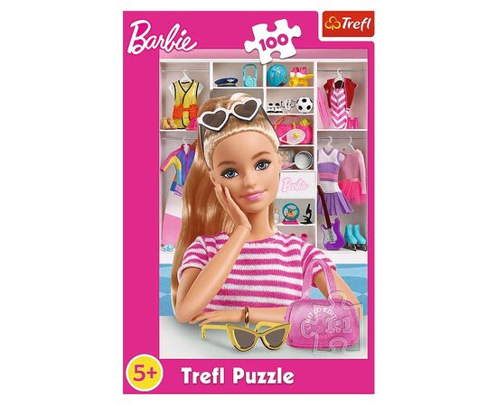Пазл Trefl Barbie Встречайте Барби 100 элементов (5900511164589), изображение 3 Пазл Trefl Barbie Встречайте Барби 100 элементов (5900511164589), изображение 3