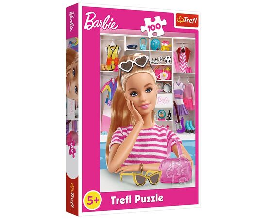 Пазл Trefl Barbie Встречайте Барби 100 элементов (5900511164589)