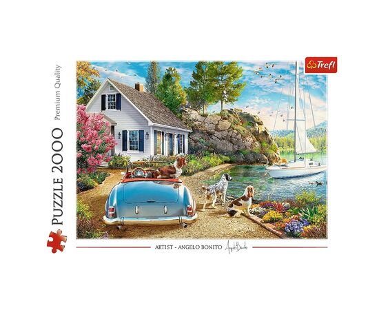 Пазл Trefl Каникулы 2000 элементов (5900511271249), изображение 3 Пазл Trefl Каникулы 2000 элементов (5900511271249), изображение 3